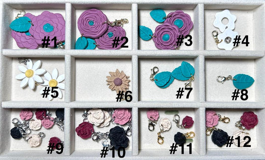 Floral Charm Options
