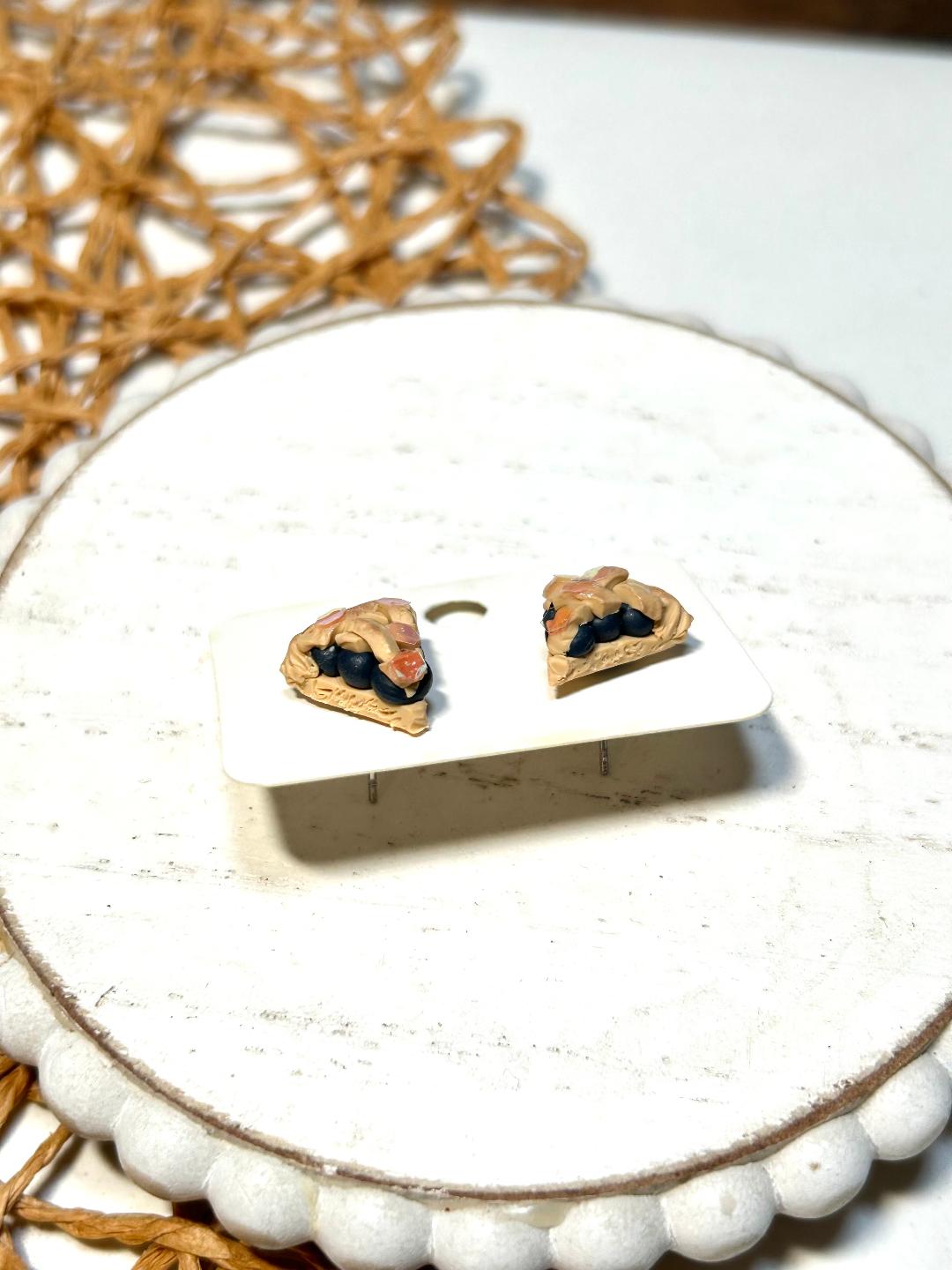 Blueberry Pie Slices Studs SCRATCH THAT!