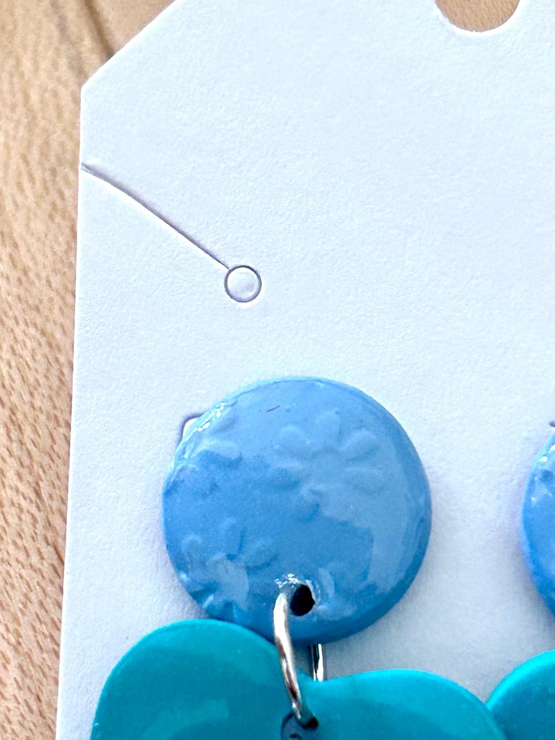 Disco Daisy mirror ball earrings